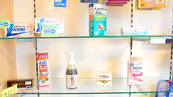 小林薬局佐古木支店の一般医薬品
