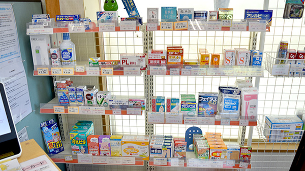 ファルコ薬局　日野谷店の一般医薬品