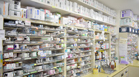 株式会社第一薬局日方の薬棚