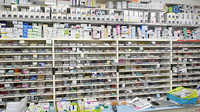 そのべゆう薬局の薬棚