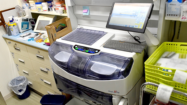 そのべゆう薬局の調剤器具