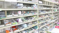 あんず調剤薬局　高幡店の薬棚