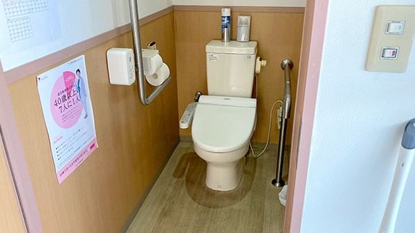 かもめ薬局日赤病院店のお手洗い
