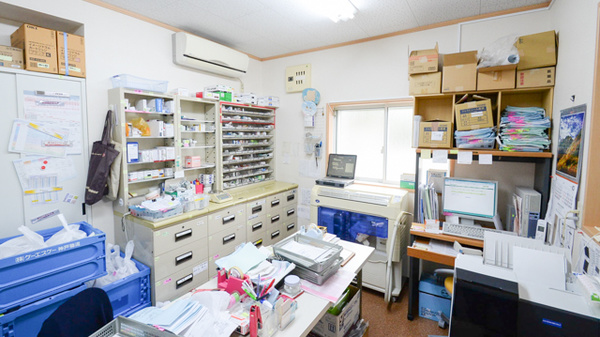 北条薬局の調剤室