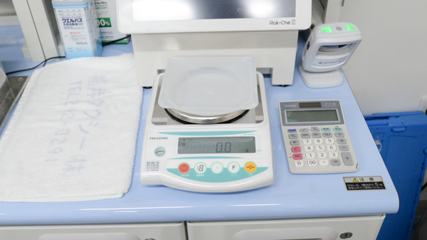 かもめ薬局　北条店の調剤器具