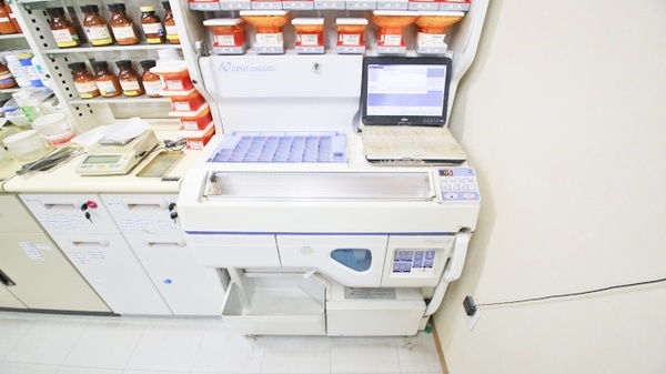 ユーレカ調剤薬局の調剤器具