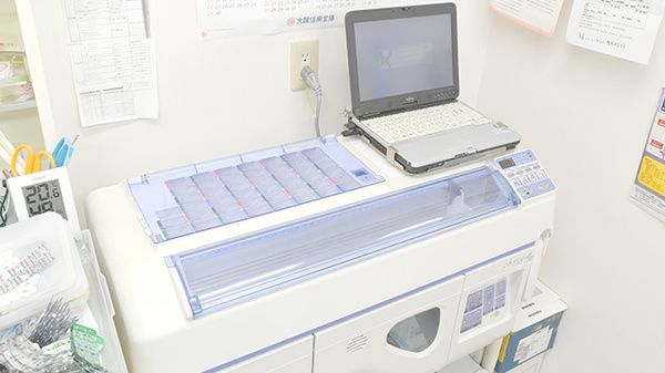 四天王寺パール薬局の調剤器具
