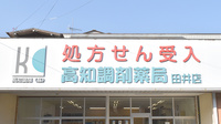 高知調剤薬局田井店の看板