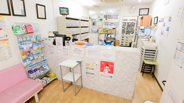 調剤薬局マリーン　甲南店の受付/カウンター