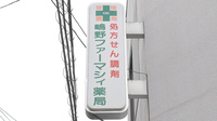 鴫野ファーマシィ薬局の看板