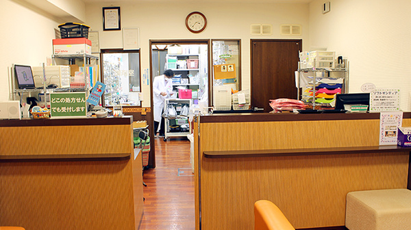 北天神薬局　南店の受付/カウンター