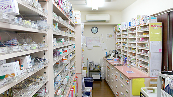 きらめき薬局の調剤室