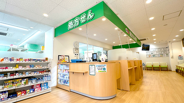 セイムス池上南口薬局の受付/カウンター