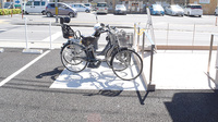 ふれあい薬局・城南の駐輪場