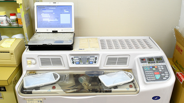 ふれあい薬局　山城の調剤器具