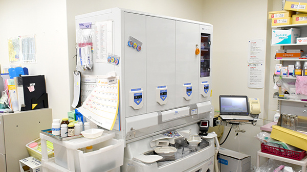 ふれあい薬局　栗東の調剤器具
