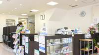 ふれあい薬局　栗東の受付/カウンター