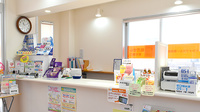 すこやか薬局　長浜の受付/カウンター