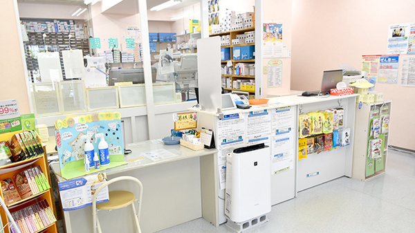 しんわ薬局小宮店の受付/カウンター