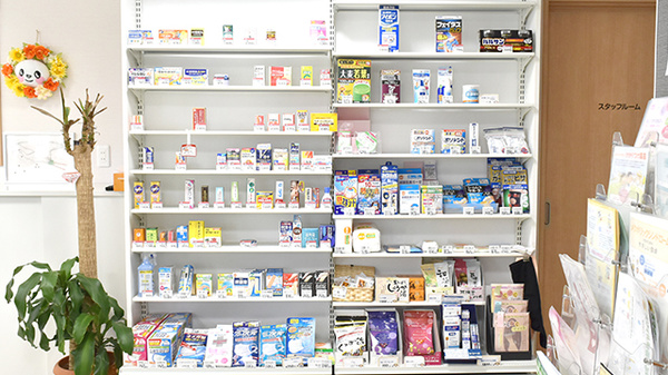 スマイル調剤薬局　渭東店の一般医薬品