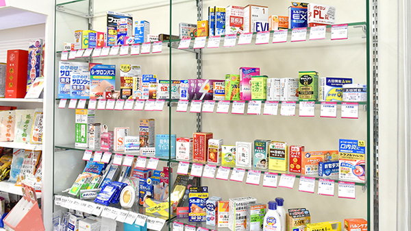 スマイル調剤薬局　二軒屋店の一般医薬品