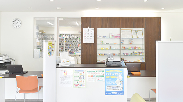 スマイル調剤薬局の受付/カウンター