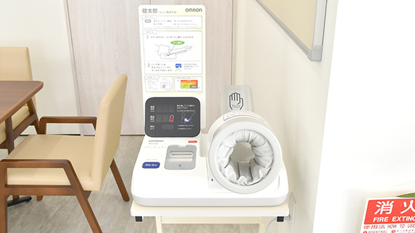 スマイル調剤薬局の血圧計