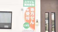 スマイル調剤薬局の看板