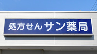 サン薬局　木津東店の看板