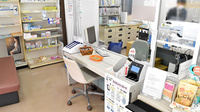 ピーター薬局の受付/カウンター