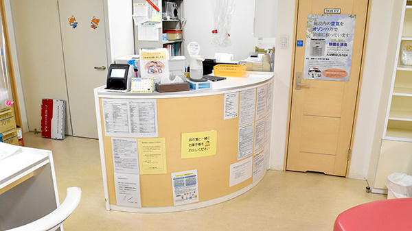 スマイル薬局　二条店の受付/カウンター