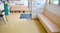 うさぎ薬局　帯山店の待合スペース