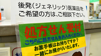 ドラッグセイムス　西武ひばりヶ丘薬局のジェネリック対応