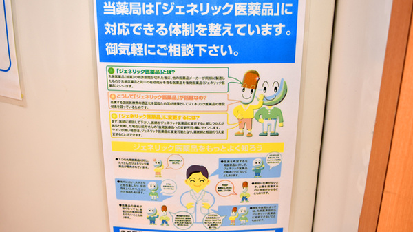 セイムス指扇薬局のジェネリック対応