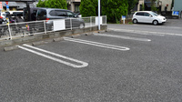 どれみ薬局の駐車場