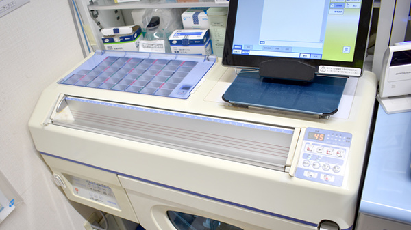 セイムス戸越平塚薬局の調剤器具