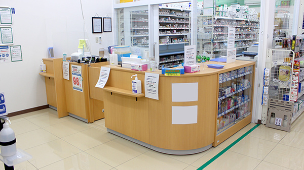 ドラッグセイムス　志木中宗岡4丁目薬局の受付/カウンター
