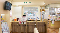 コクミン薬局習志野店の受付/カウンター