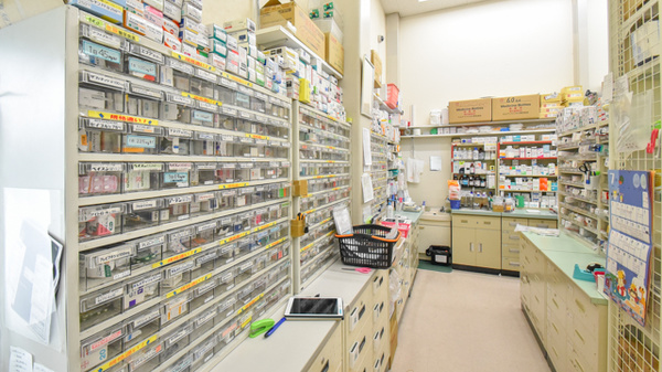 コクミン薬局　西粉浜店の調剤室