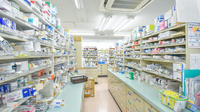 コクミン薬局高槻店の調剤室