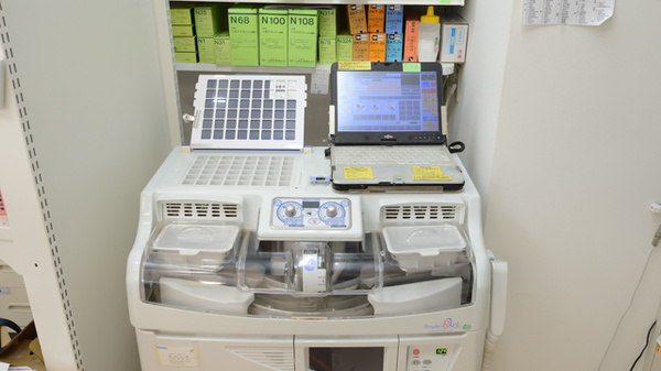 コクミン薬局宝塚第一病院前店の調剤器具