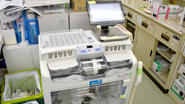 市民薬局の調剤器具