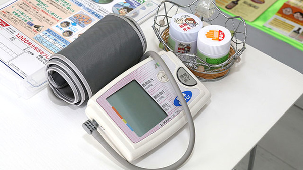 土器薬局の血圧計