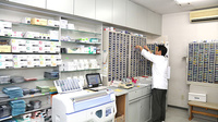 土器薬局の調剤室