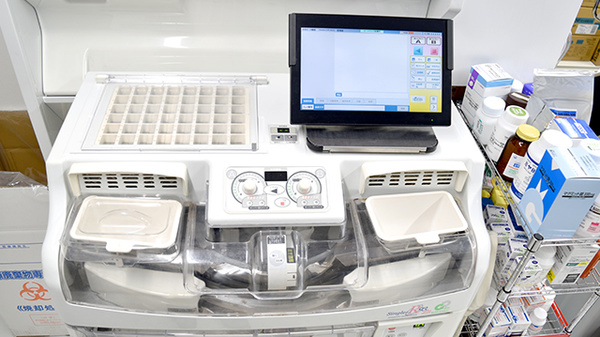 ププレひまわり薬局倉敷松島店の調剤器具