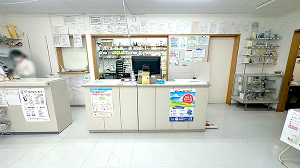 みなみ薬局の受付/カウンター