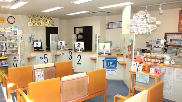 あじさい調剤薬局の受付/カウンター