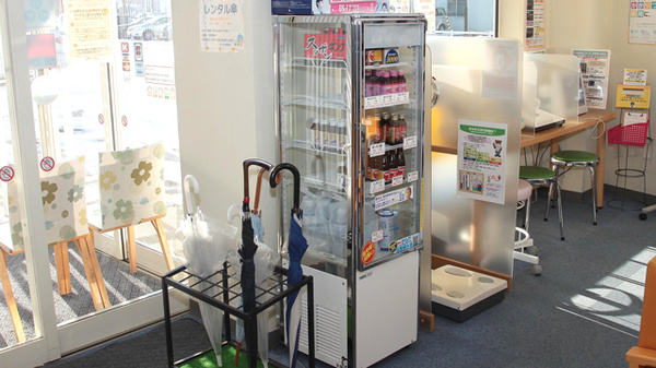 あじさい調剤薬局の飲食物