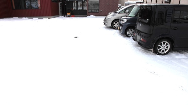 ハート調剤薬局の駐車場