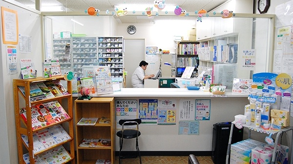 フラワー薬局　甘木店の受付/カウンター